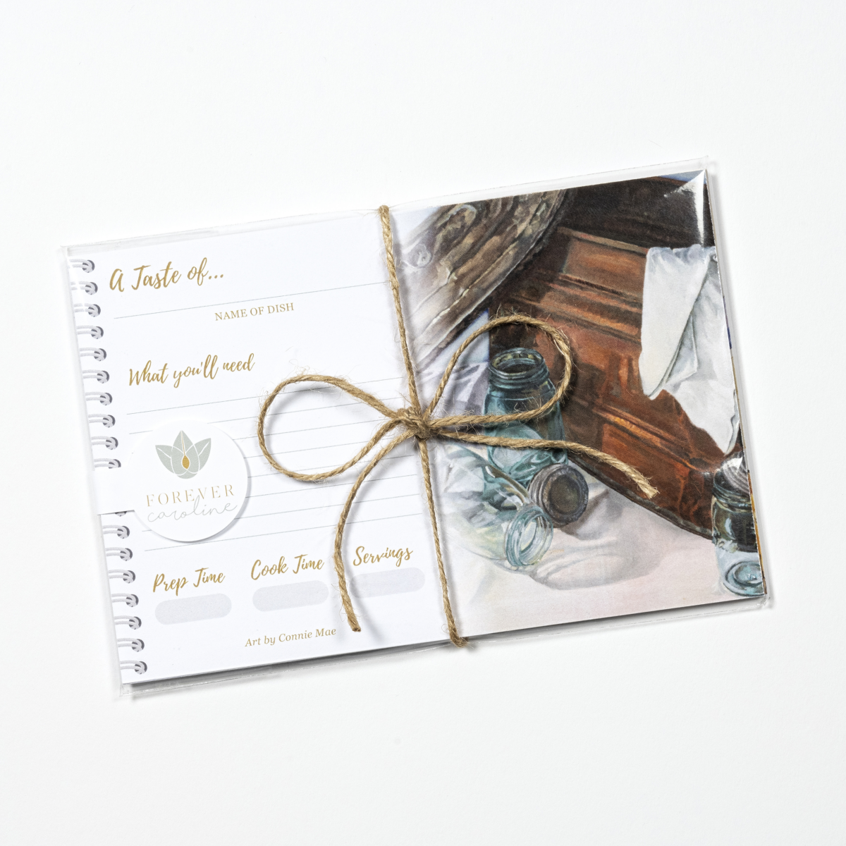Rustic Canning Recipe Cards